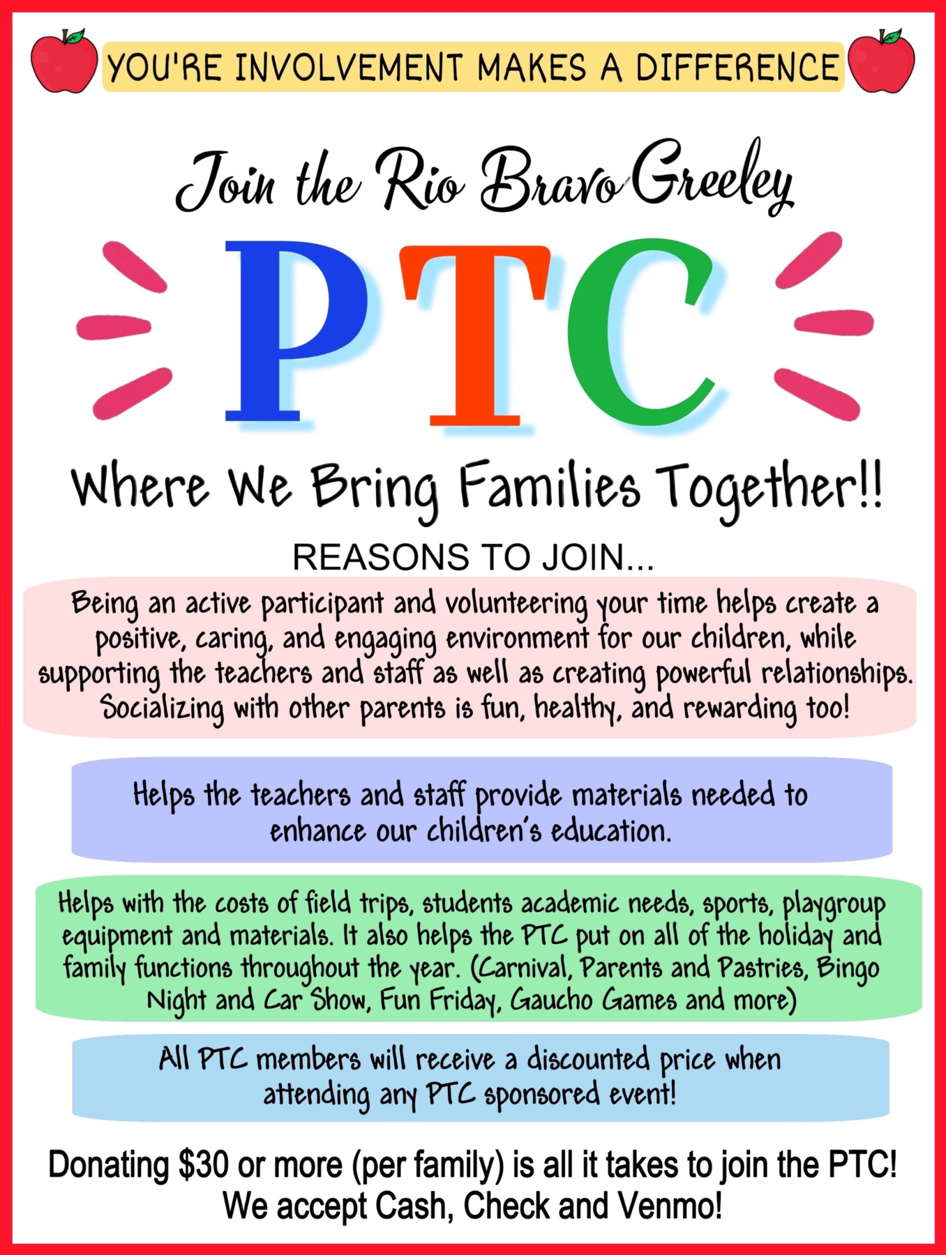Preview of PTC Flyer